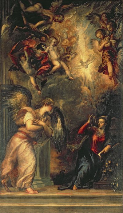 Anunciación de Tiziano Vecelli